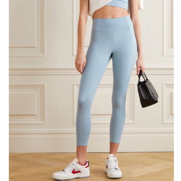 NWT GIRLFRIEND COLLECTIVE x Net-a-Porter Compressive High-Rise Leggings, Dew, XS - Picture 2 of 11